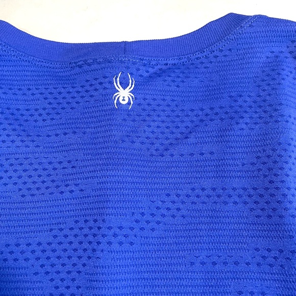 NWOT: Spyder Active Royal Blue Performance Tank - Picture 7 of 9
